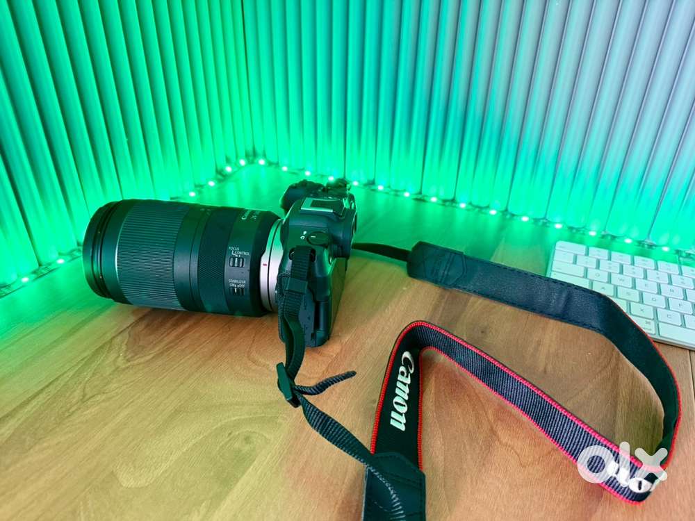 Canon eos R8 camera full frame with lenses