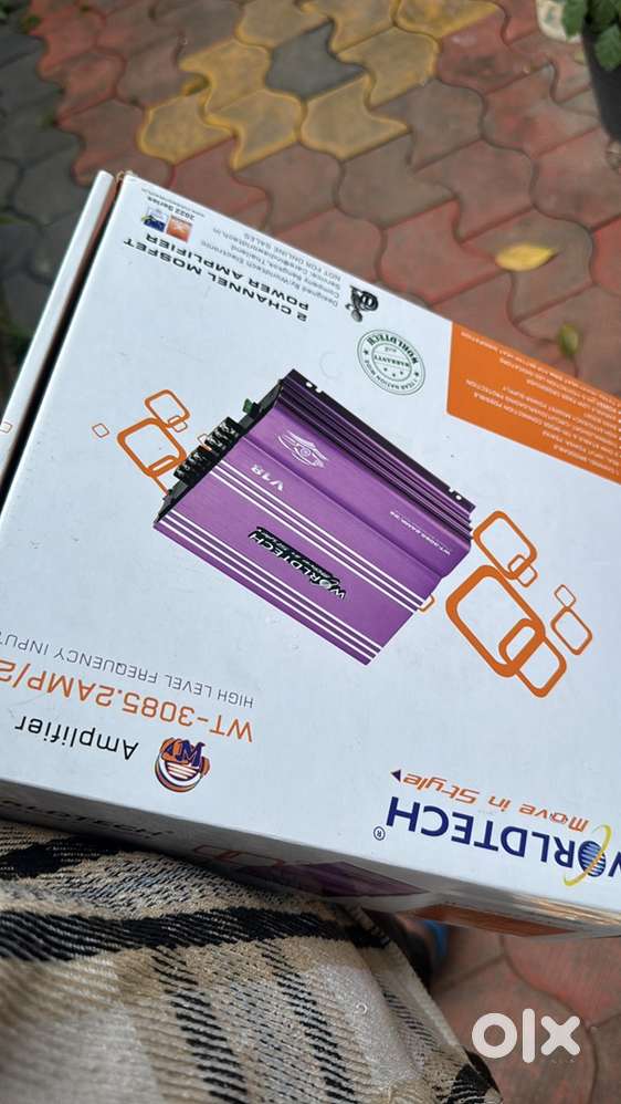 Worldteck 2 channel amp