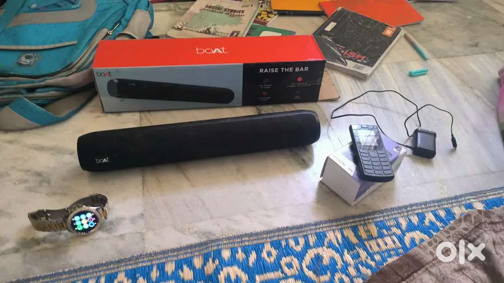 Boat speaker , Nokia, fire boltt watch