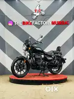 ROYAL ENFIELD METEOR 350 (STELLAR BLACK)
(The bike factory Mumbai)