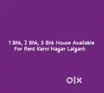 1,2,3,Bhk rent House Available for karni Nagar Lalgarh