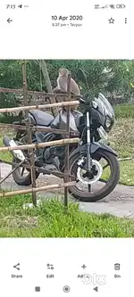 Apache RTR 160 , gray in colour, used in viman nagar pune RS 35000