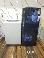 Samsung flower model,  single door refrigerator & lg washing machine@