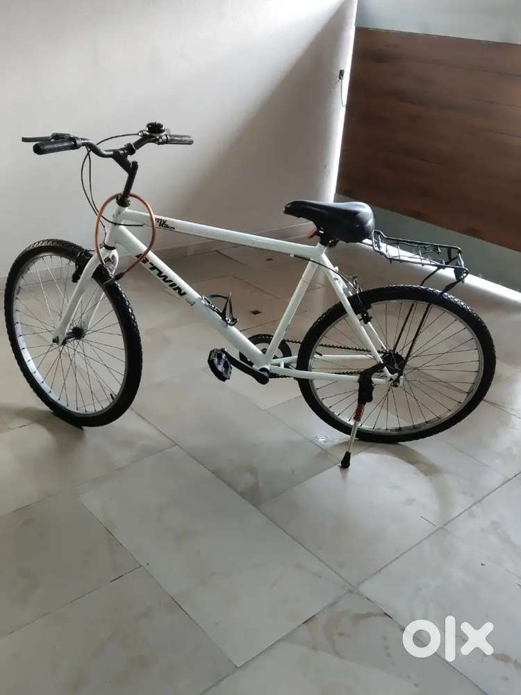 My bike. Looks cool white colour