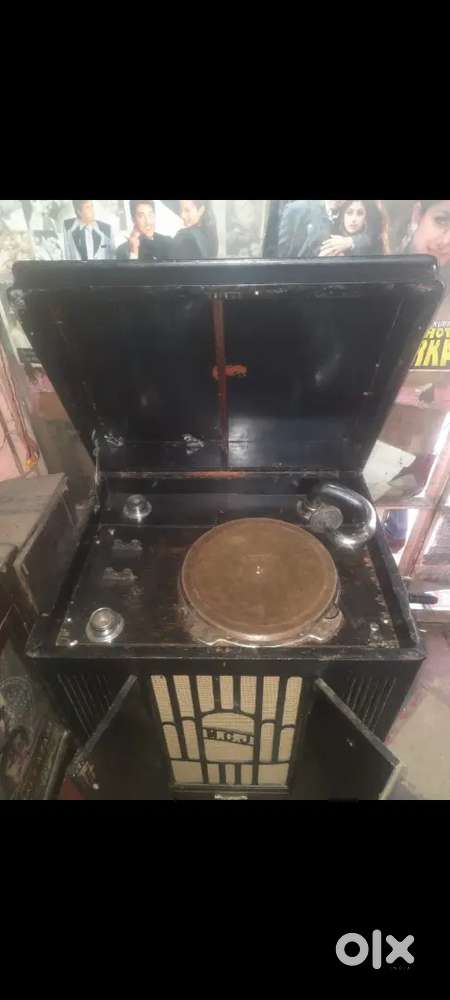 Old musical instrument Gramophone