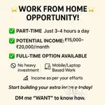 Online work in home