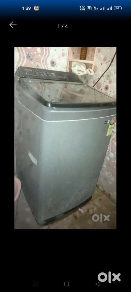 This is 2 year old new fully automatic washing machine of LG...