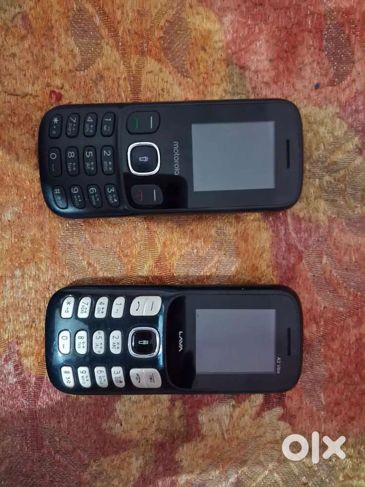 Lava keypad phone/Motorola keypad phone