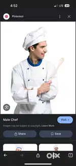 Male cook PG