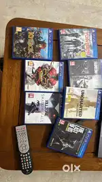 PS 4 GAMES CDS USED Starts from 499