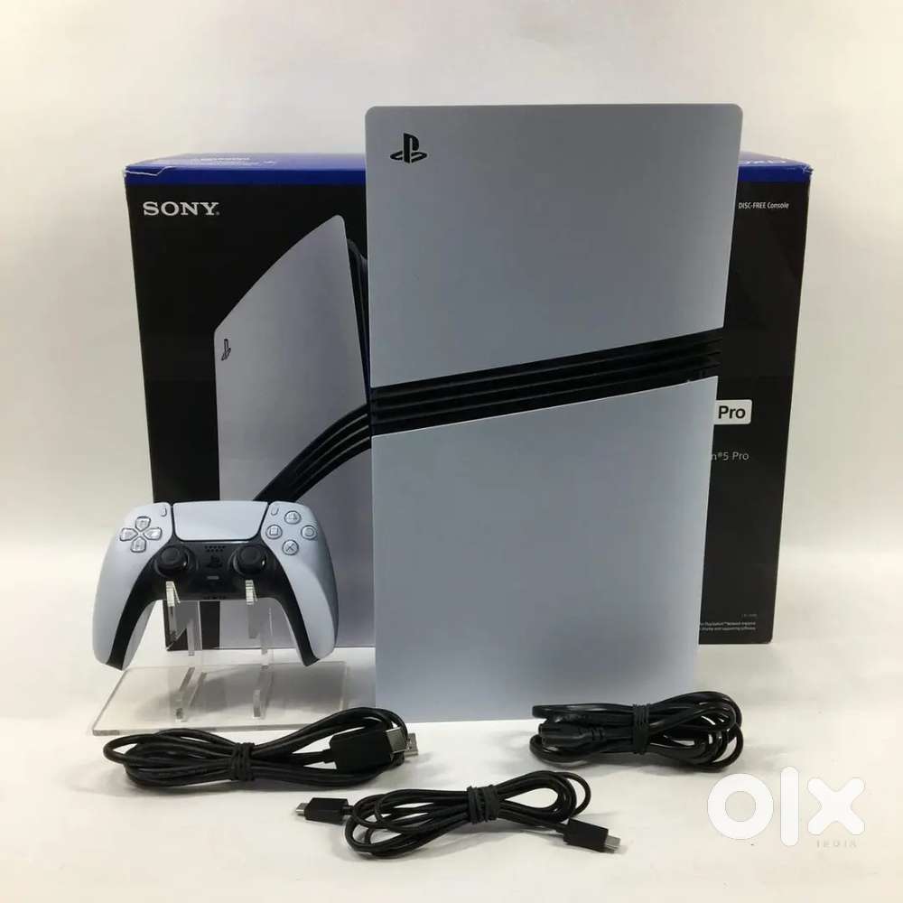 Sony PlayStation 5 Pro Digital PS5 2TB White Console Gaming Systemused