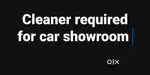 Need a boy for car showroom