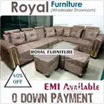 SK  L Type Sofa Set Wholesale Prices Zero Down Payment EMI