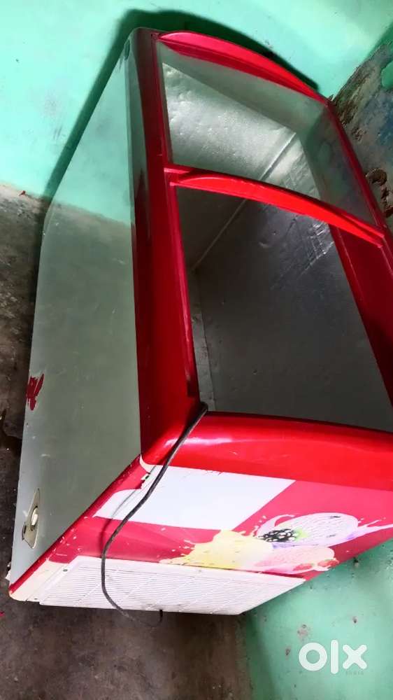 glass top frezer 400 ler