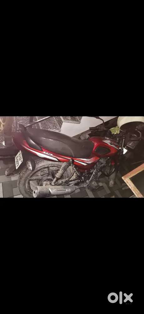 Ct 110 red colour 2nd owner