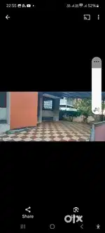 Poojapura  5.25 cent 2bhk  house. price negotiable