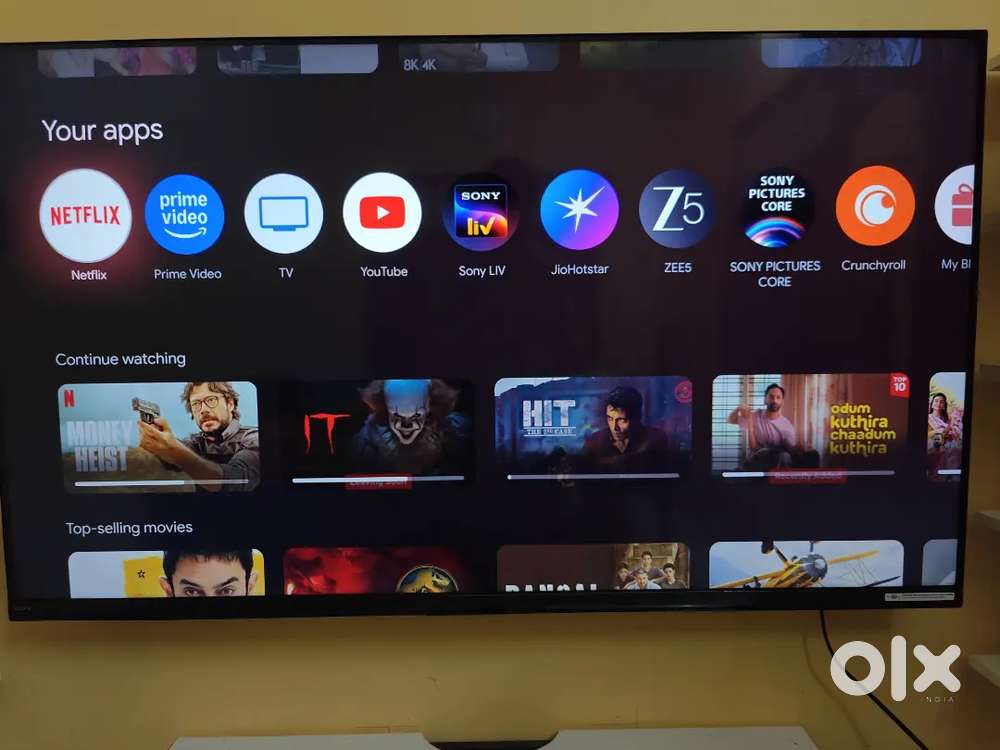 40 days old, 55 inch Sony Bravia 4K UHD, 2025 latest model TV