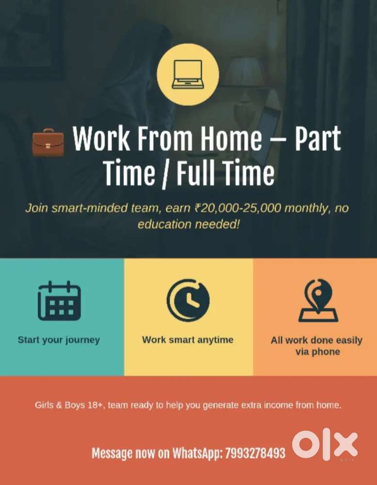 Work from home.