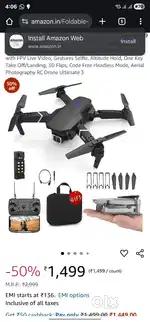 Droma drone camera