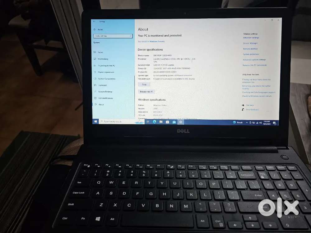 Dell Inspiron 15, Intel core i3