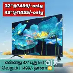 Quick offer sales: UHD 43 INCH smart Android led tv @11455