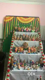 Golu stand with 5 steps