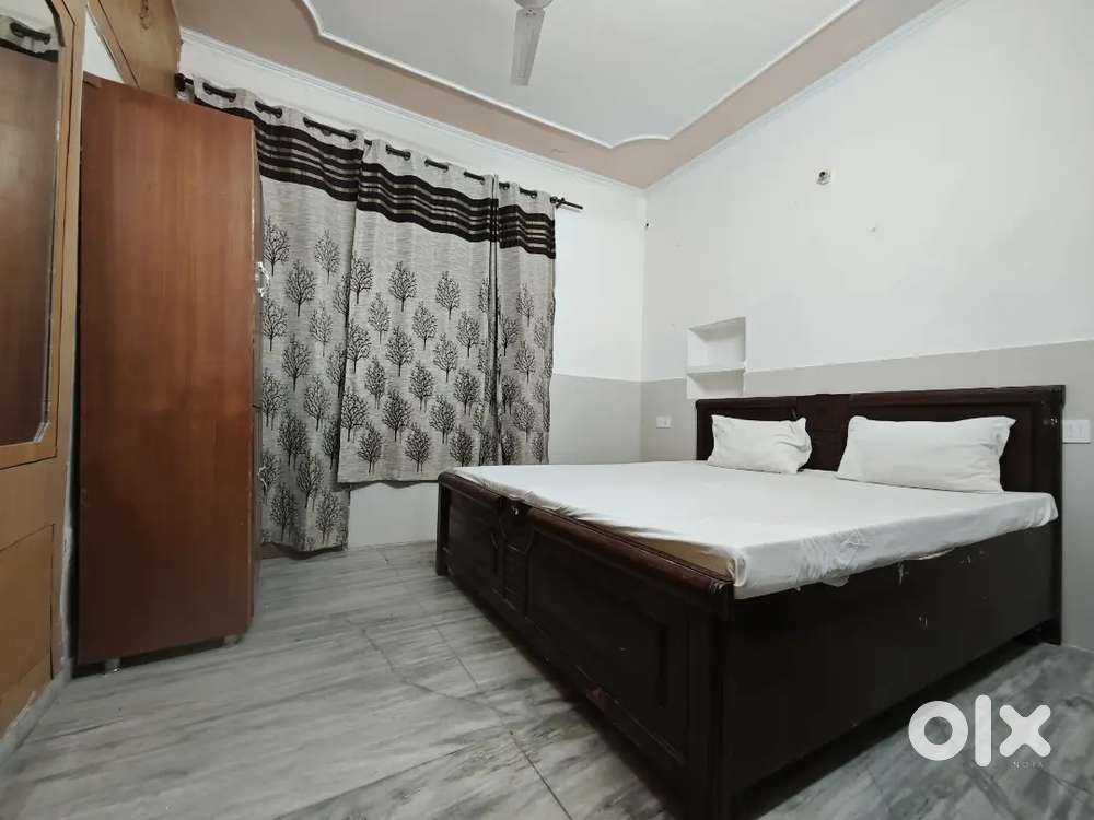 Fully furnished two room set of GROUND FLOOR in a CORNER PROPERTY.