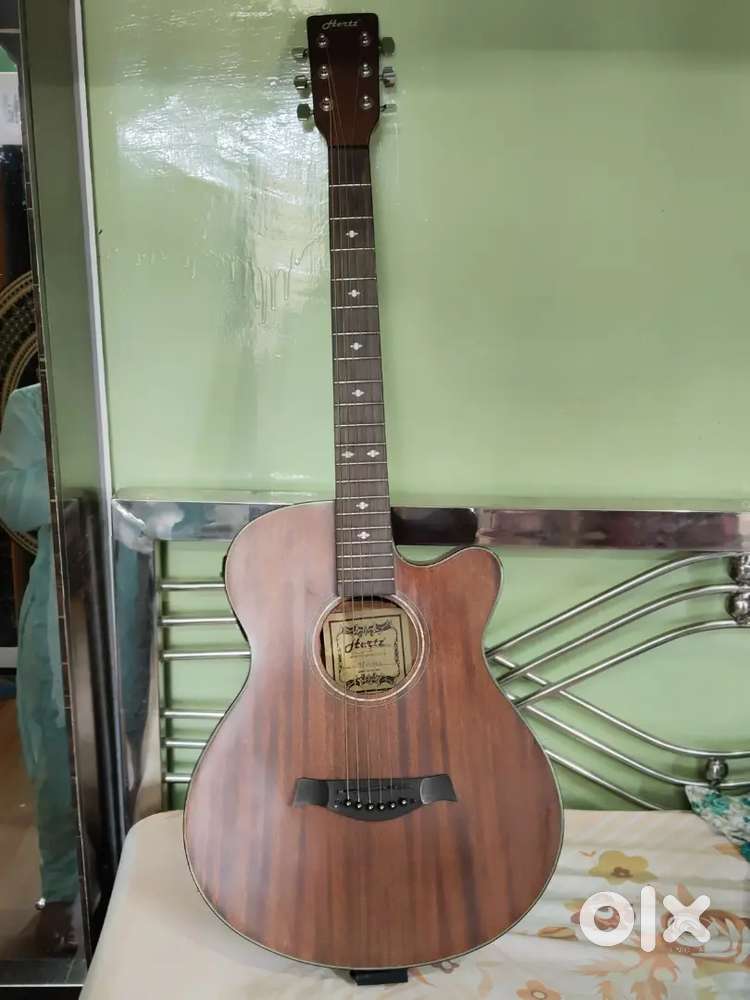 Hertz HZA-8800 Mahogany Semi Acoustic Guitar
