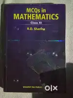 RD Sharma mathematics with MCQ for  class 11th