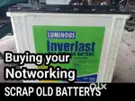 NOTWORKING OLD INVERTER BATTERIES AND COMPUTERS OFFICE HOME WASTE BUY