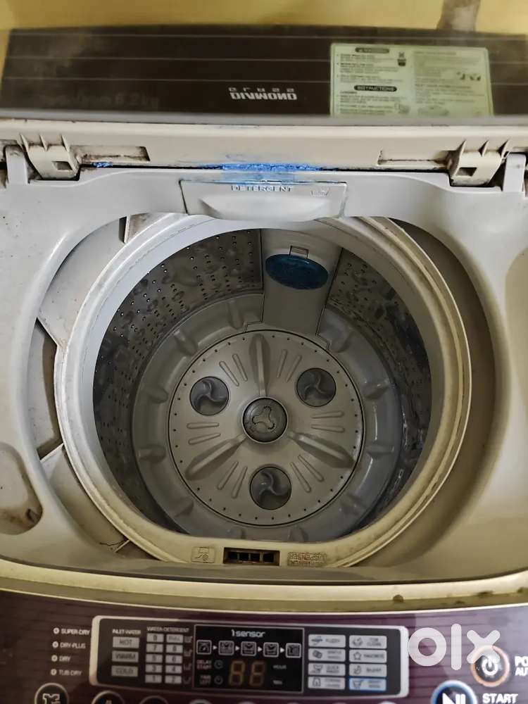 Lg washing machine in running condition