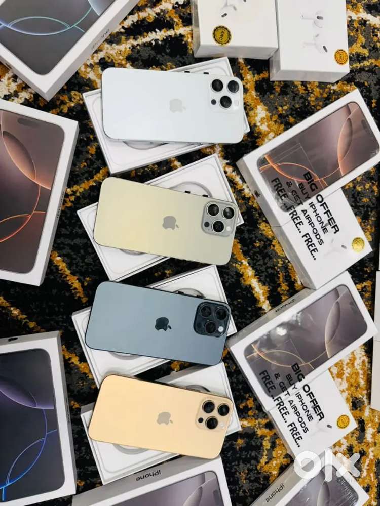 WE R A BIG DELLER IN IPHONE ALL MODELS IN 15 PRO 16 PRO MAX IN REFURBH