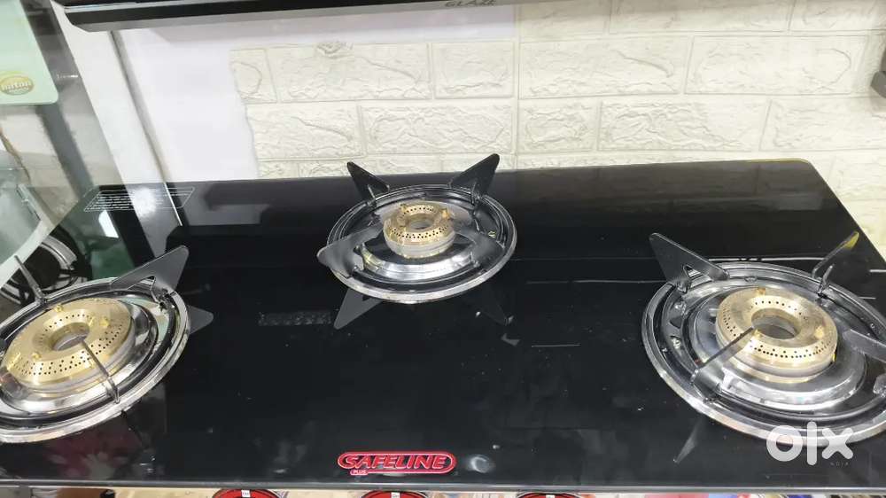 Stove 3 -burner safe line plus stove