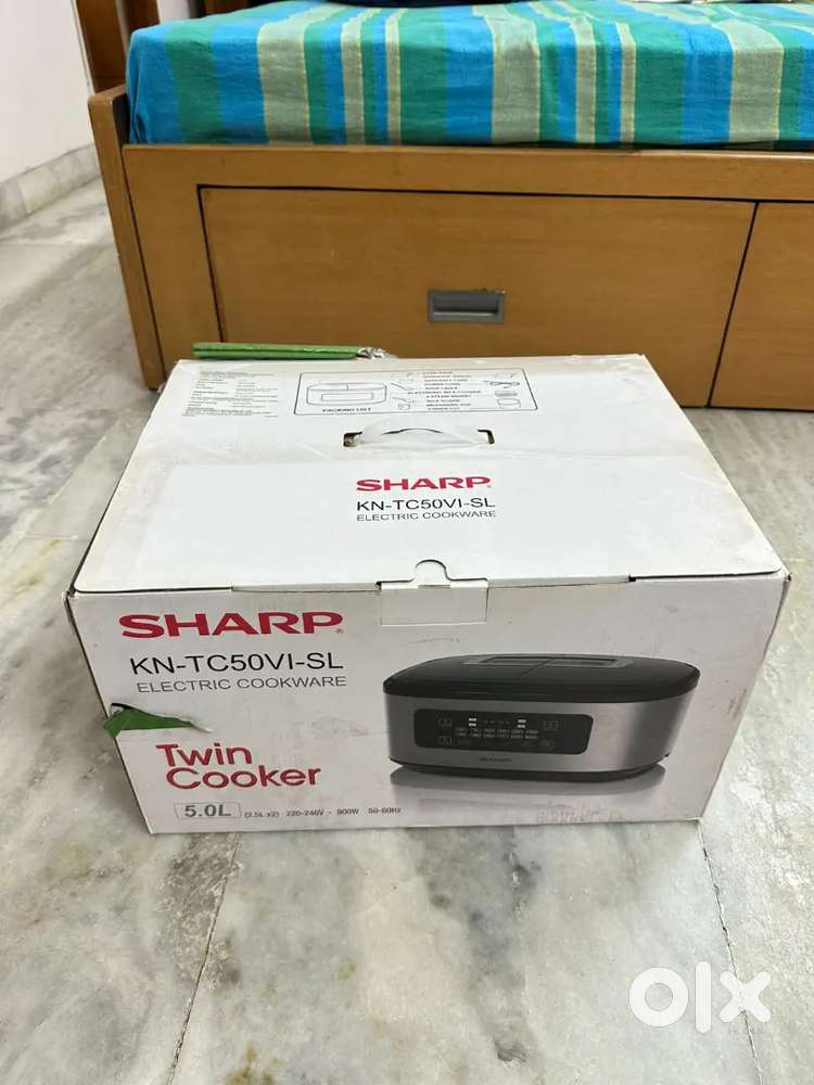 SHARP Electric Cookware Twin Cooker