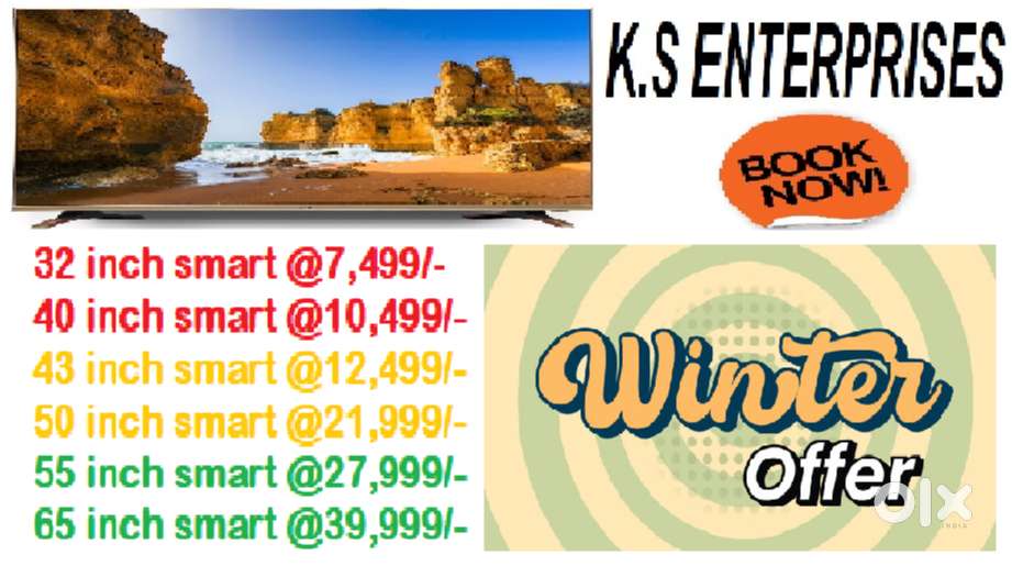 WINTER OFFER 50 INCH GOOGLE TV, 4K UHD, VOICE COMMAND @ 21,999/- ONLY