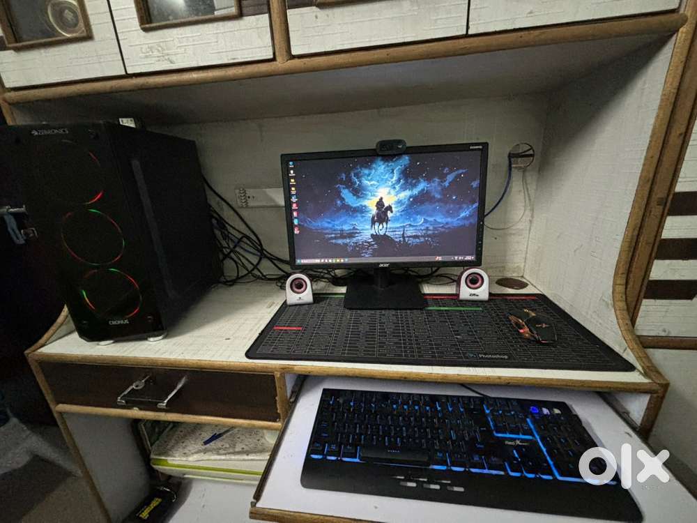 Fully built pc with all peripherals