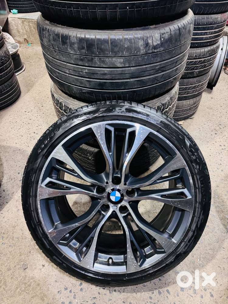 BMW M SPORTS ALLOY WHEELS & TYRES 21 INCH (120 PCD)