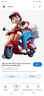 Need a delivery boy for corporate food delivery