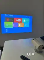 Android projector with sound bar