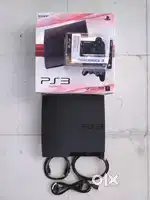 ps3 slim 500gb plus 35 games box piece with Fullset in good condition