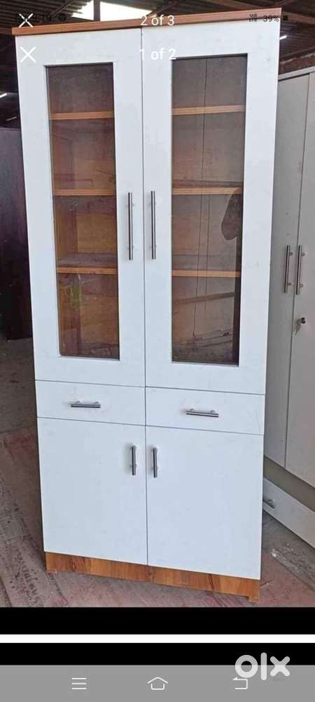 Book shelf and kitchen cabinet