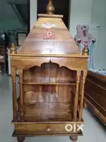 Teak Wood Mandir 3 foot 11 inch for home
