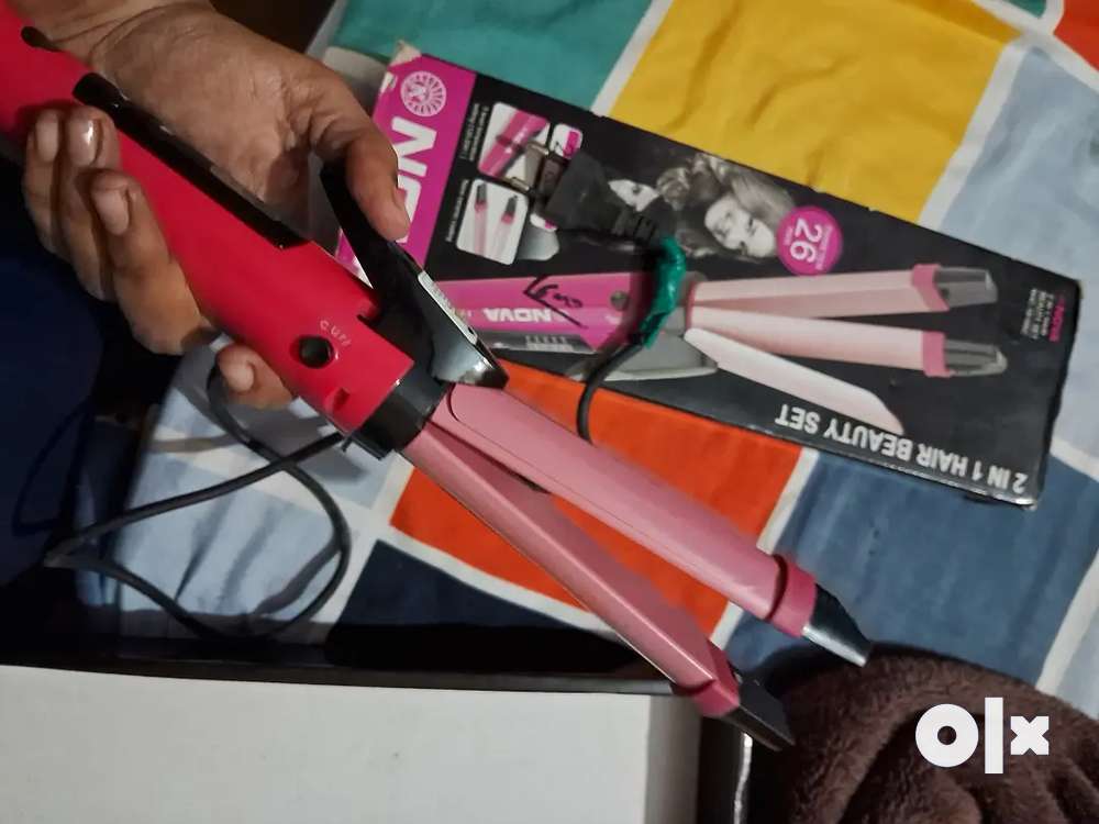 Two hair Straightener and Straightener with curler