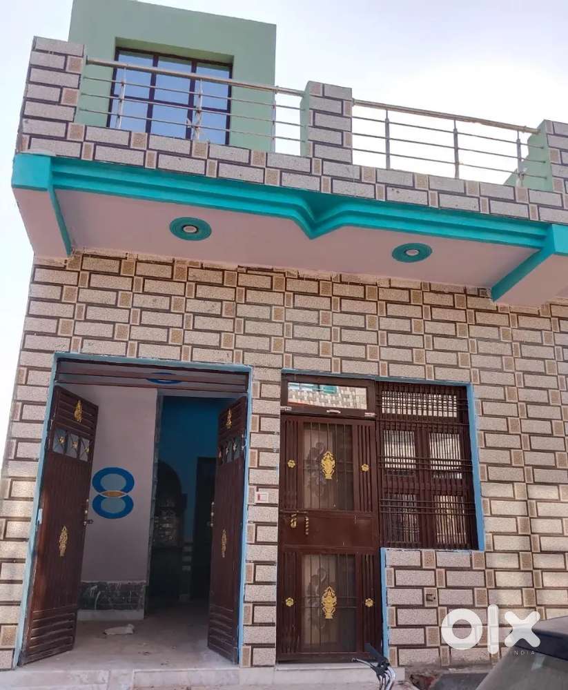 60 gaj me bna hua makaan Nh 91 highway ke pass 2 bhk independent house