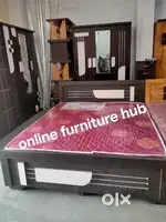 Brand new collection double bed with wordrobe combo vol:62611