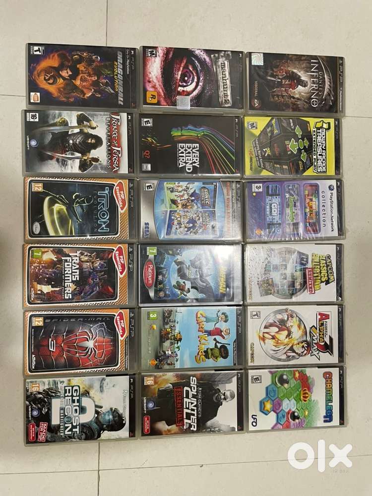 PSP GAMES FOR SALE