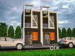 Indore  arvindo college ke pass  pr row house available hai