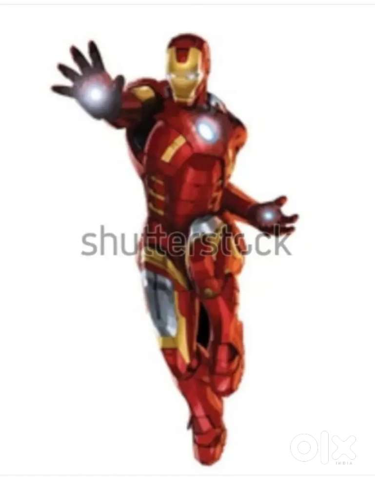 Iron man in photo