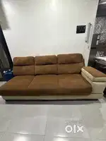 Fabric leather super soft sofa