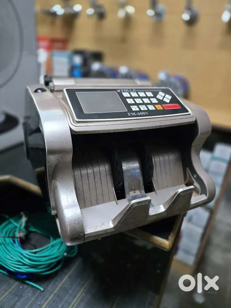 Money Counting Machine With Auto detect Duplicate Note